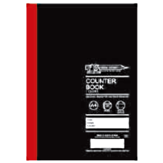 Freedom A4 - 1 Quire 96 Page Counter Book F/M 